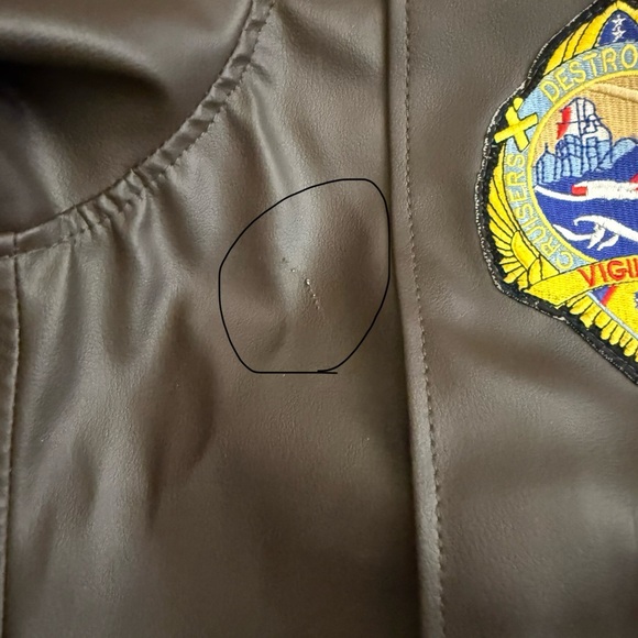 JAKLEZ Mens Aviator Pilot Top Gun Bomber Jacket - Picture 14 of 14